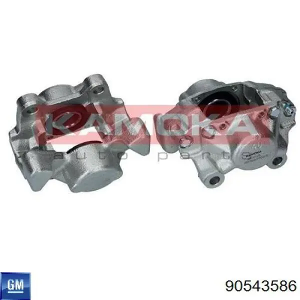 90543586 General Motors Супорт гальмівний задній лівий