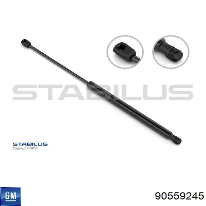 Купити 90559245 General Motors Амортизатор двері багажника