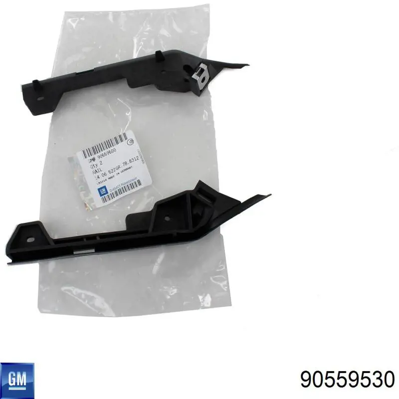 Направляюча заднього бампера, ліва General Motors 90559530 ціна, від 10.26 USD