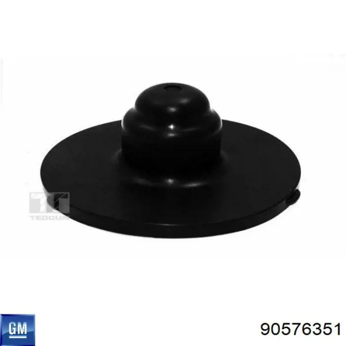 Купити 90576351 General Motors Проставка (гумове кільце) пружини задньої, верхня