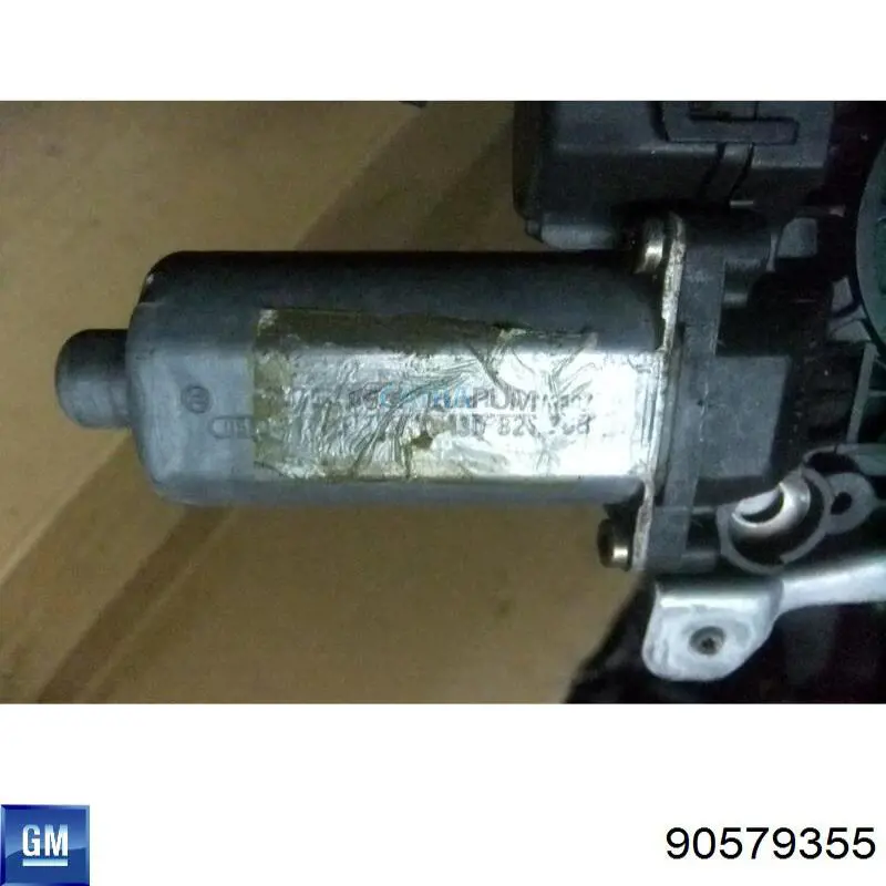 Двигун склопідіймача двері передньої, лівої 101249200 Opel