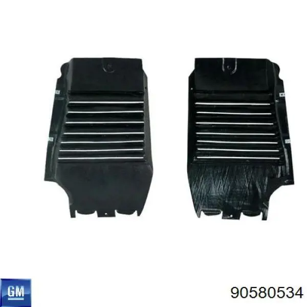 Подкрильнікі переднього крила, правий General Motors 90580534 ціна, від 10.23 USD