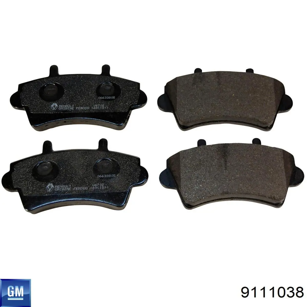 Купити 9111038 General Motors Ротор гальмівний