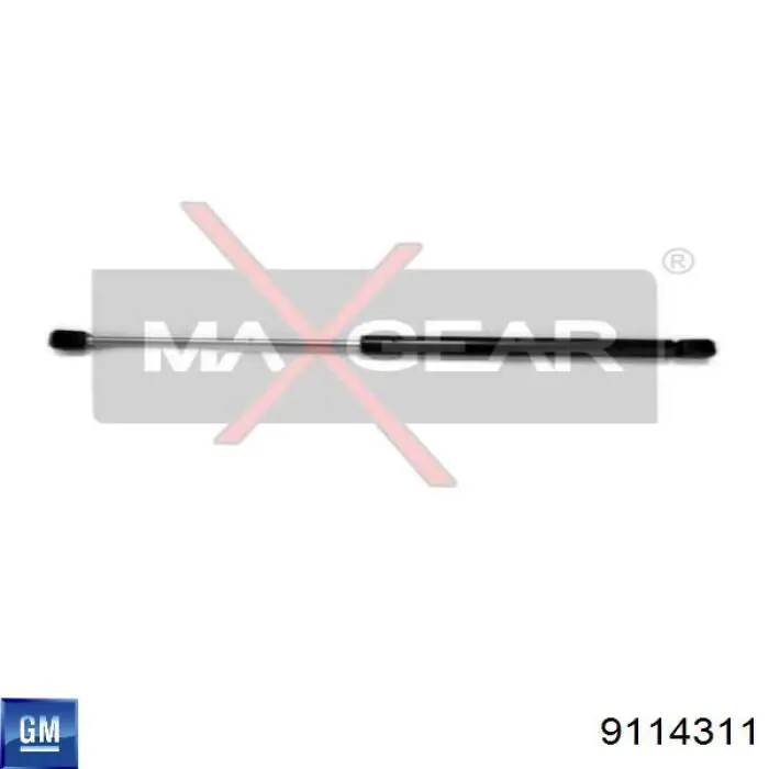 Купити 9114311 General Motors Амортизатор двері багажника