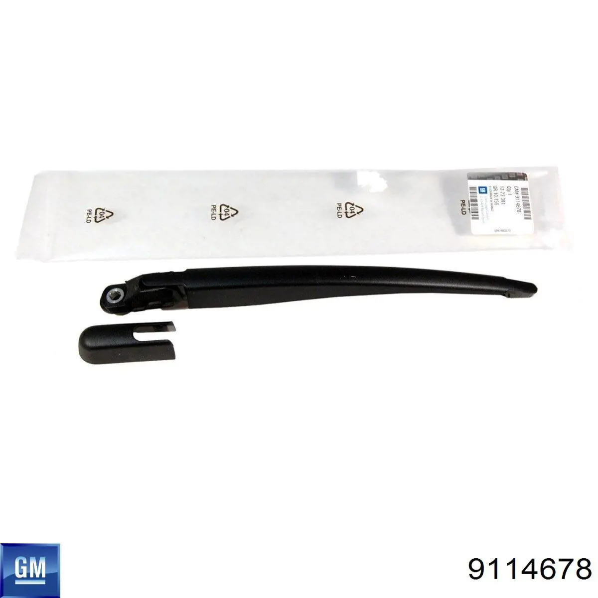 Важіль-поводок склоочисника заднього скла General Motors 9114678 ціна, від 7.81 USD