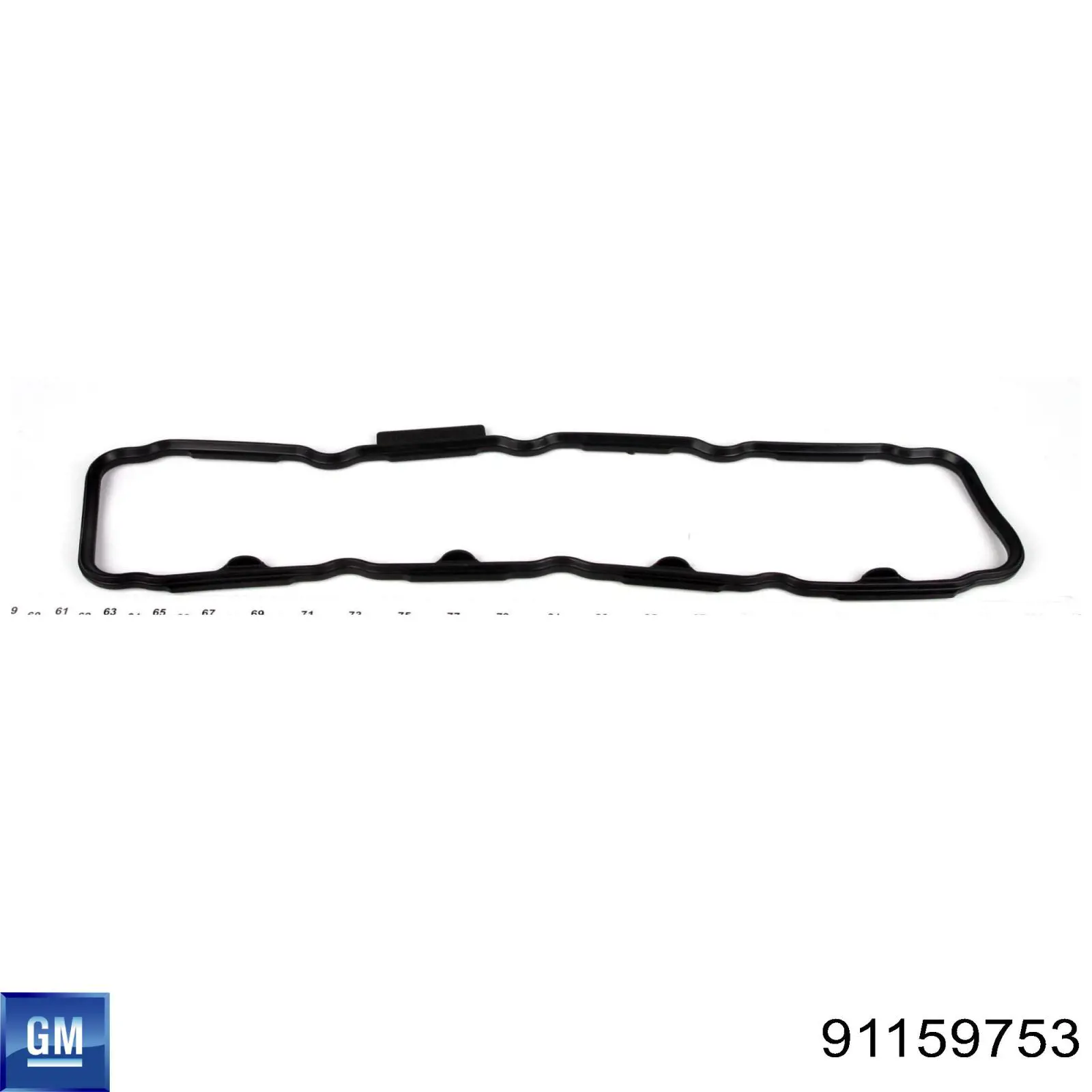 Прокладка клапанної кришки 91159753 General Motors