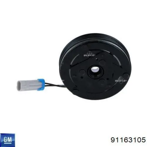 Компресор системи кондиціювання General Motors 91163105 ціна, від 184.57 USD