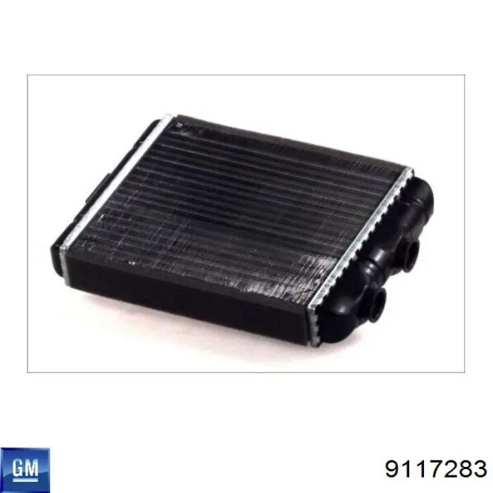 9117283 General Motors Радіатор опалювача салону