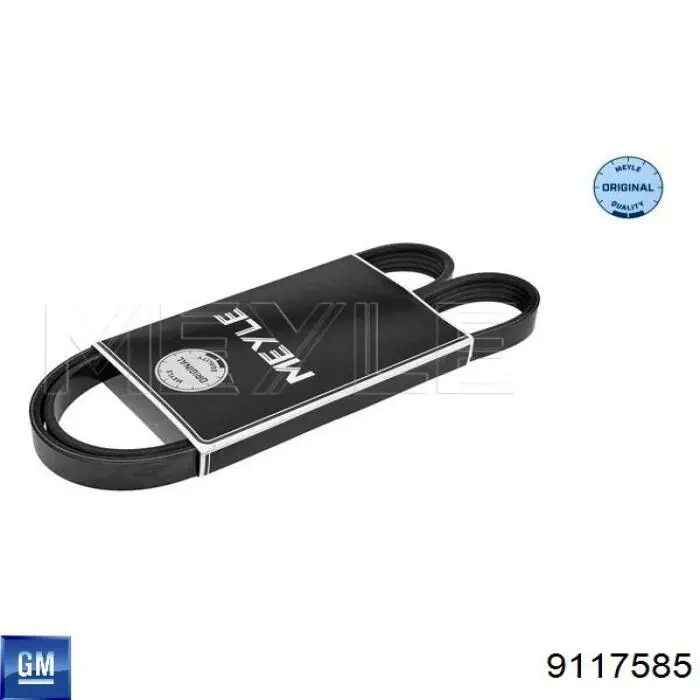 Купити 9117585 General Motors Ремінь генератора