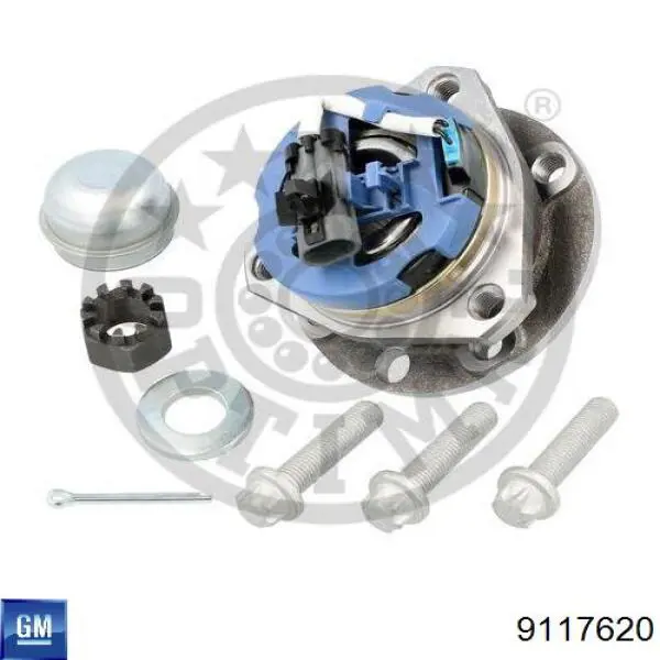 Маточина колеса передня General Motors 9117620 ціна, від 55.12 USD