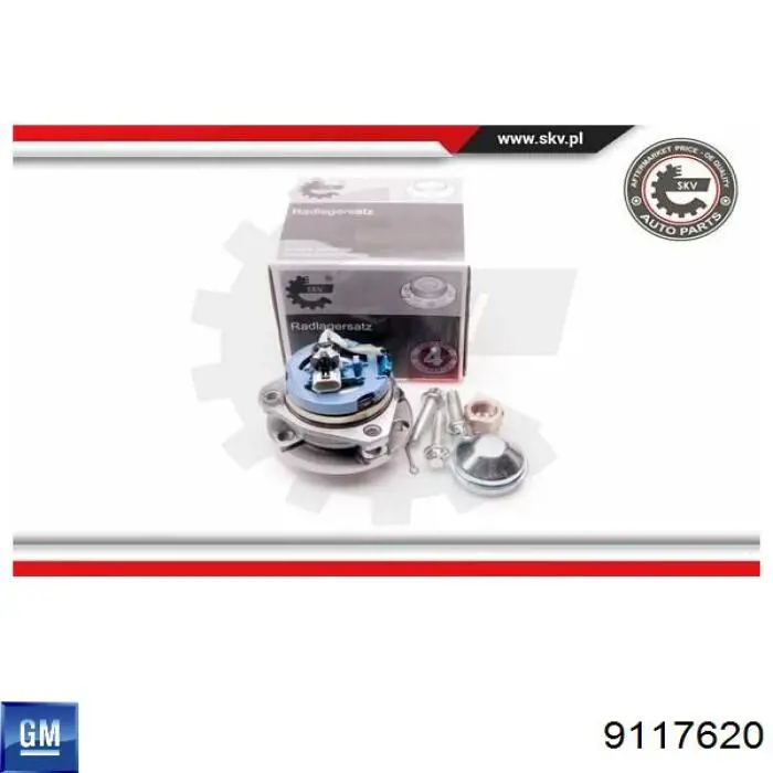 Купити 9117620 General Motors Маточини передніх коліс