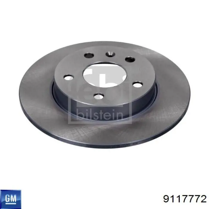 9117772 General Motors Дискові гальма