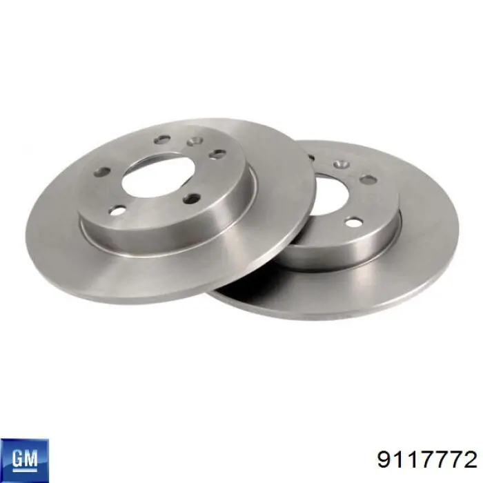 Купити 9117772 General Motors Диск заднього гальма