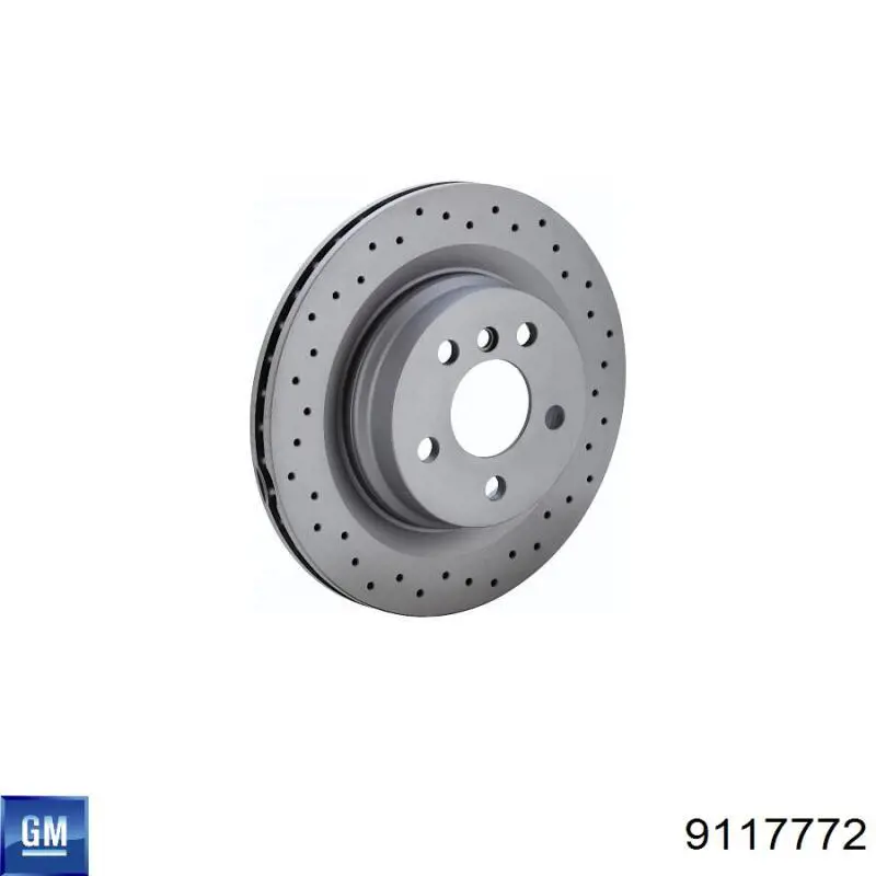 Задні дискові гальма General Motors 9117772 ціна, від 25.73 USD