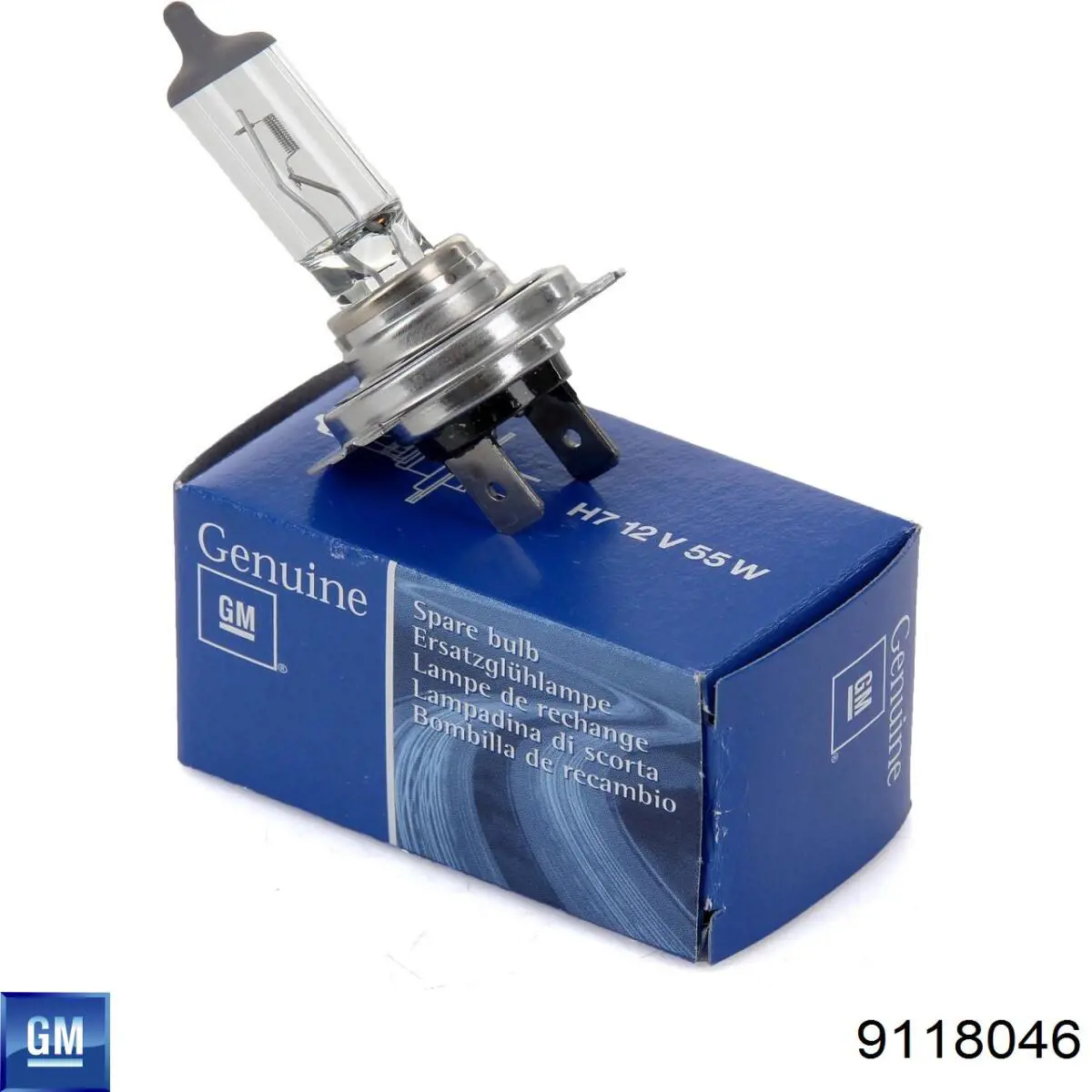 9118046 General Motors Патрон фари