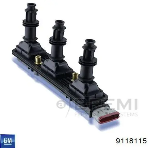 Котушка запалювання General Motors 9118115 ціна, від 101.58 USD