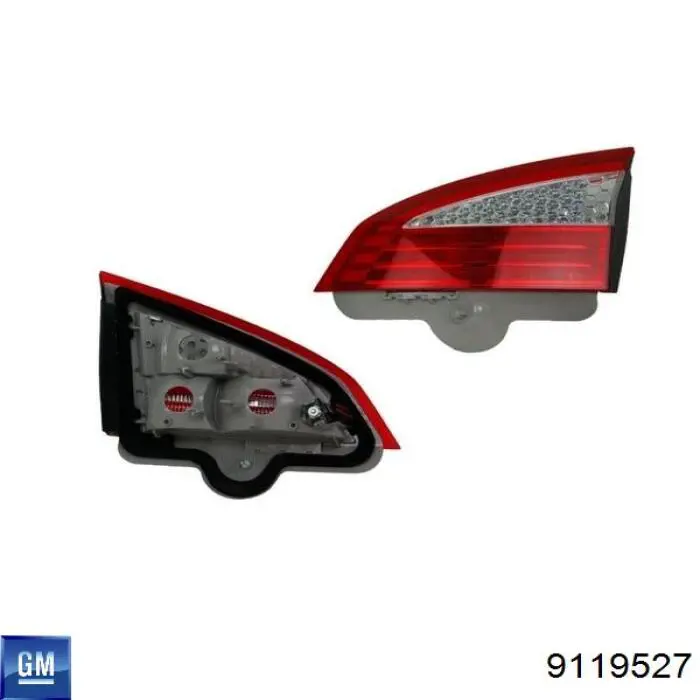 Ліхтар задній лівий Polcar 5517872E ціна, від 32.96 USD
