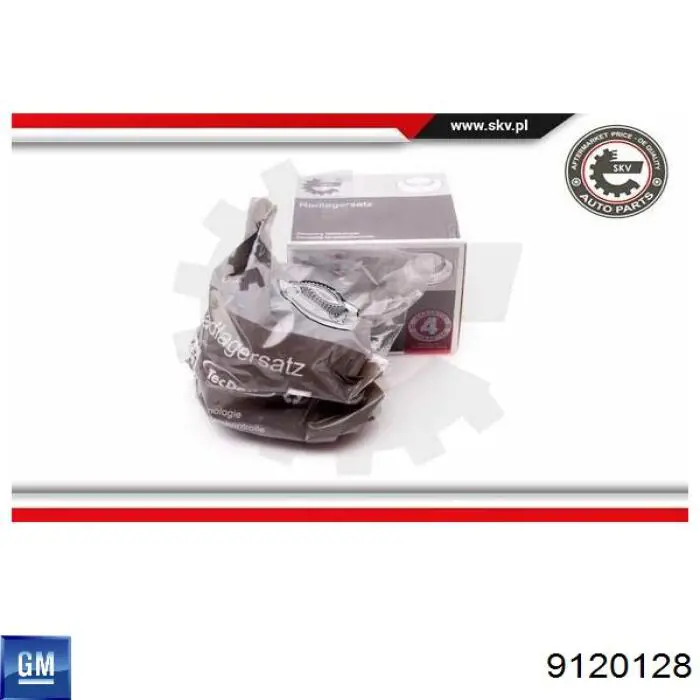 9120128 General Motors Маточина задня