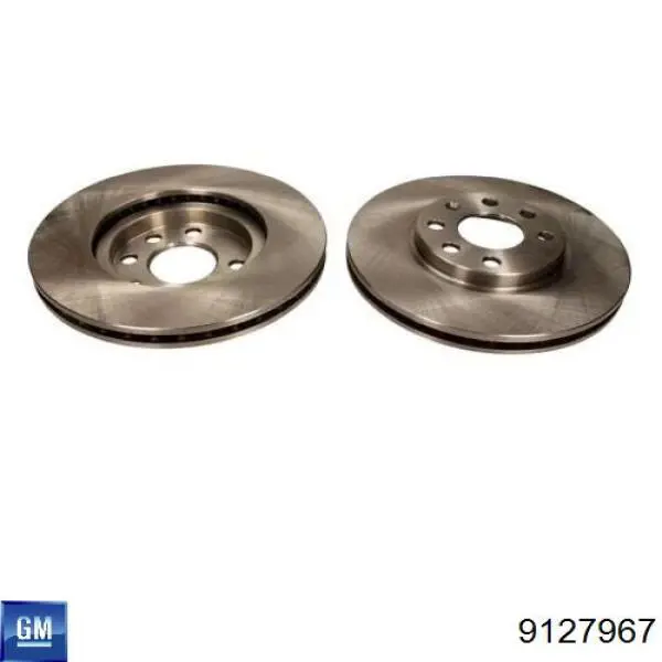 Гальмівні диски передні 9127967 General Motors