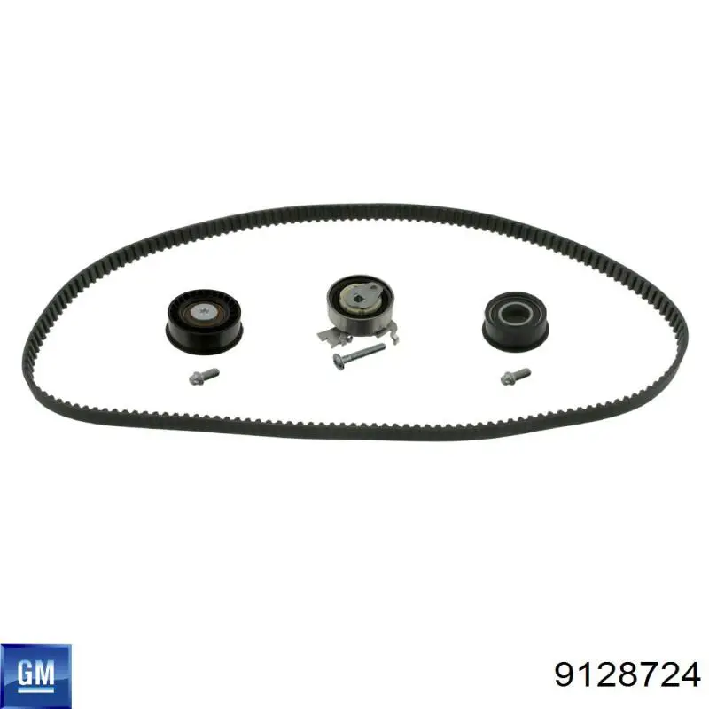 Зубчастий ремінь General Motors 9128724 ціна, від 16.86 USD