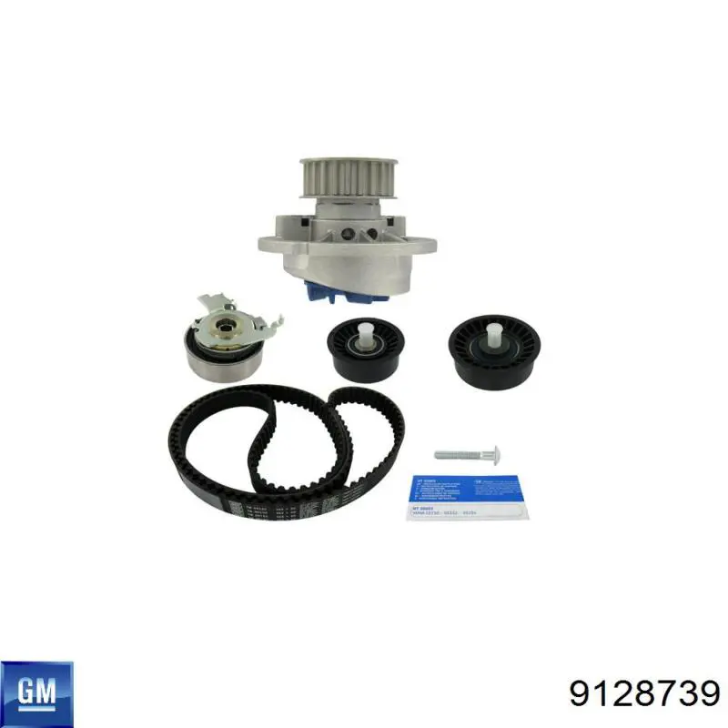 Ролик ременя ГРМ, паразитний General Motors 9128739 ціна, від 9.73 USD