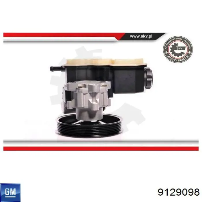 Купити 9129098 General Motors Насос гідравліки