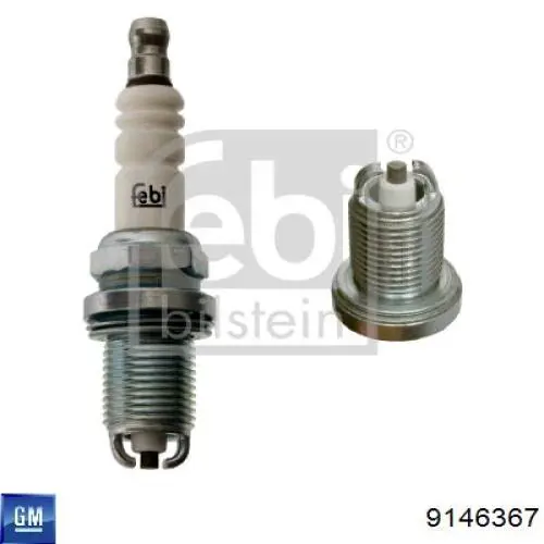 Свічки автомобільні General Motors 9146367 ціна, від 3.25 USD