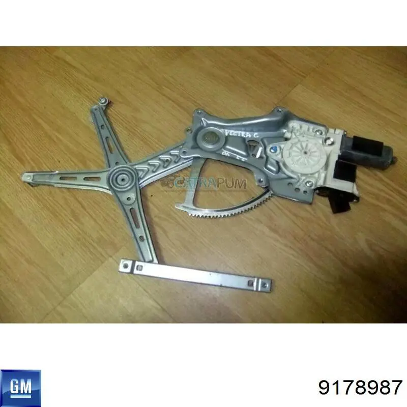 6207092 Opel Мотор склопідйомника водійських дверей