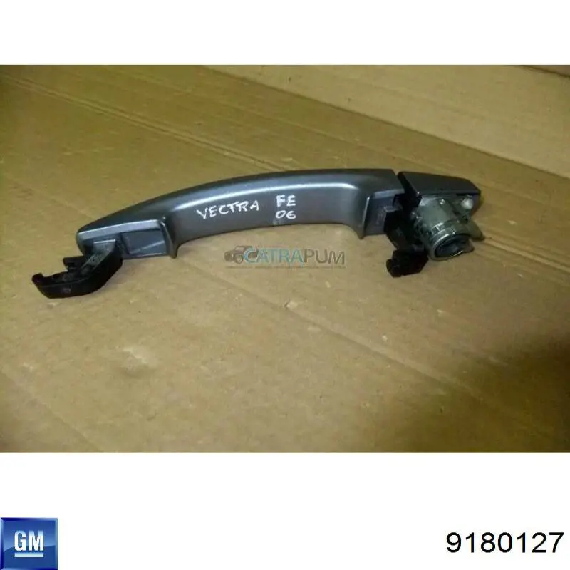 Купити 9180127 General Motors Ручка дверей правих, зовнішня, перед/зад