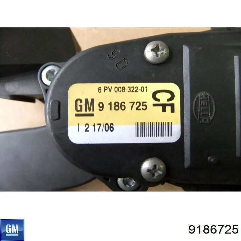 9186725 General Motors Педаль газу (акселератора)