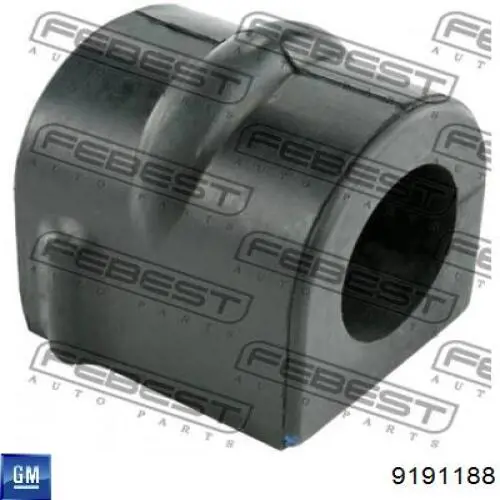 Подушка стабілізатора General Motors 9191188 ціна, від 2.94 USD