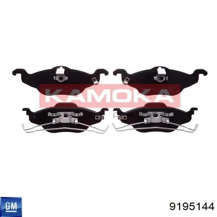 Купити 9195144 General Motors Колодки гальмівні передні, дискові