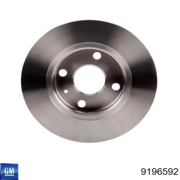 Купити 9196592 General Motors Диск заднього гальма