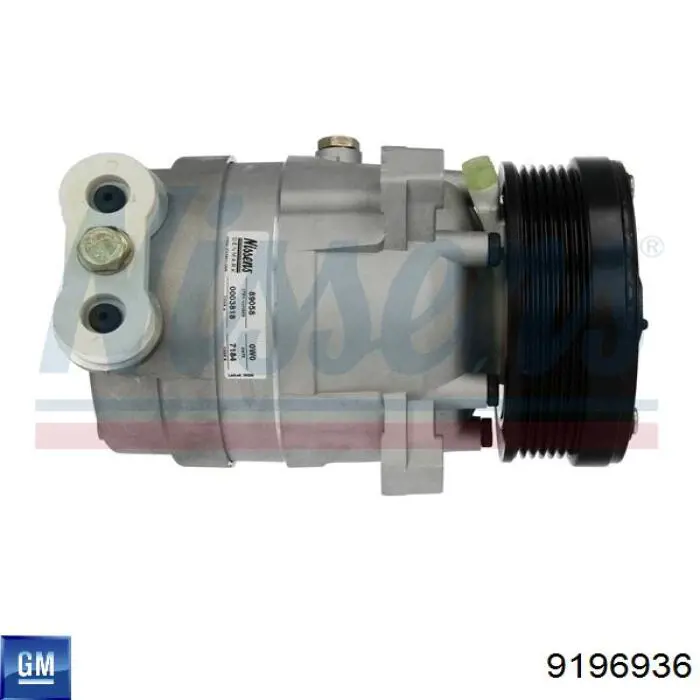 9196936 General Motors Компресор холодоагенту