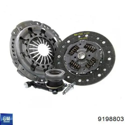0664057 Opel Зчеплення в зборі