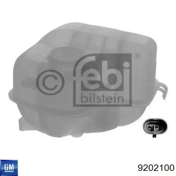 Купити 9202100 General Motors Водяний бачок системи охолодження