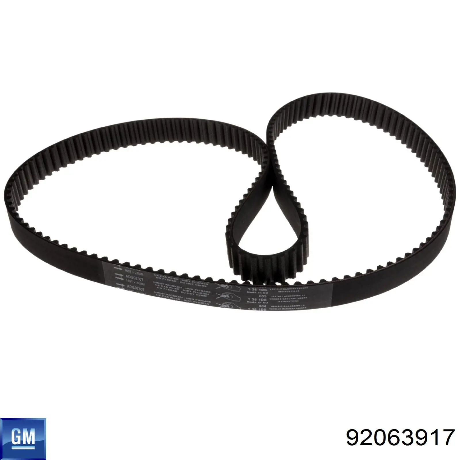 Зубчастий ремінь General Motors 92063917 ціна, від 18.34 USD