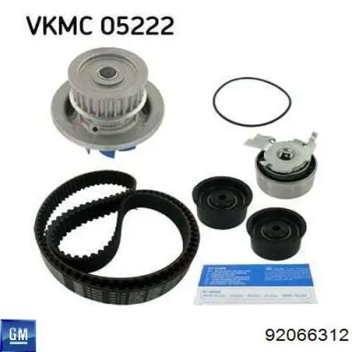 Зубчастий ремінь General Motors 92066312 ціна, від 18.28 USD