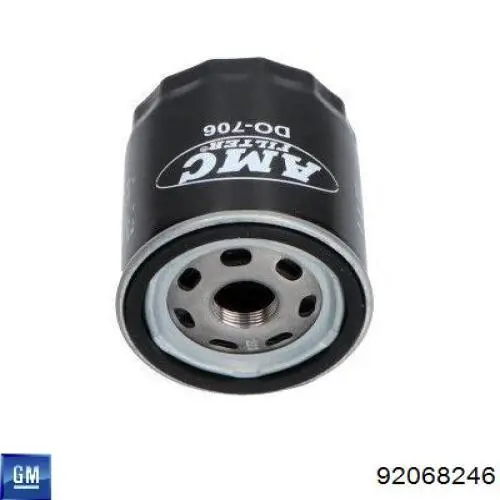 Масляний фільтр 92068246 General Motors