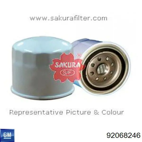 92068246 General Motors Фільтр масла