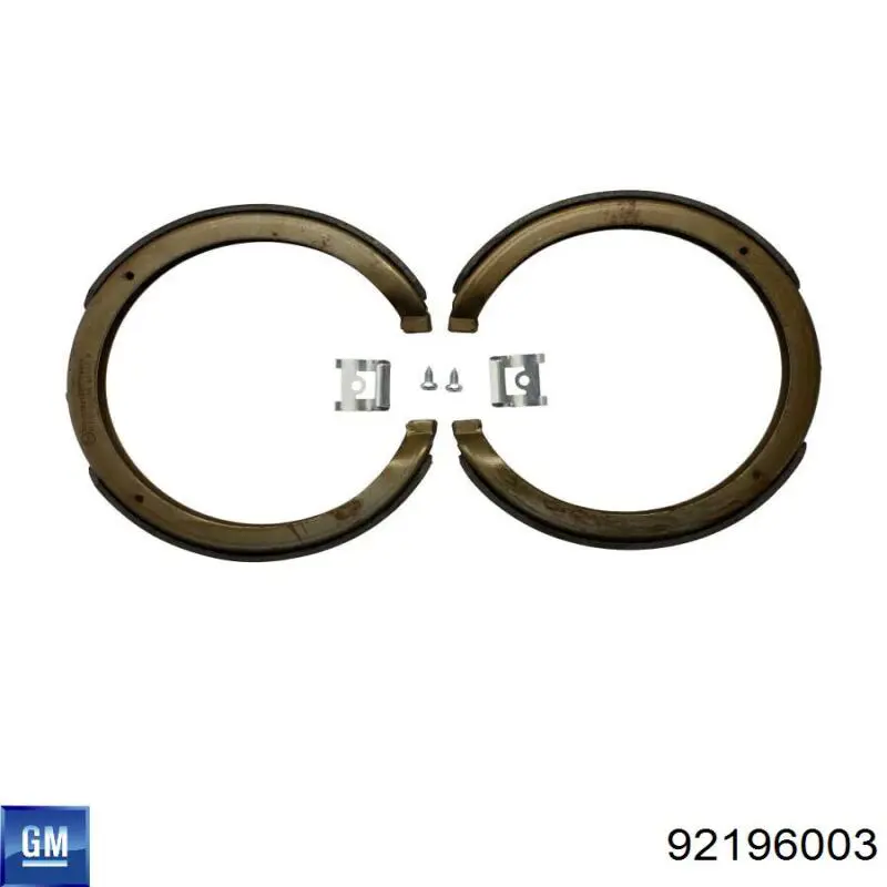 Купити 92196003 General Motors Гальмівні колодки гальма стоянки