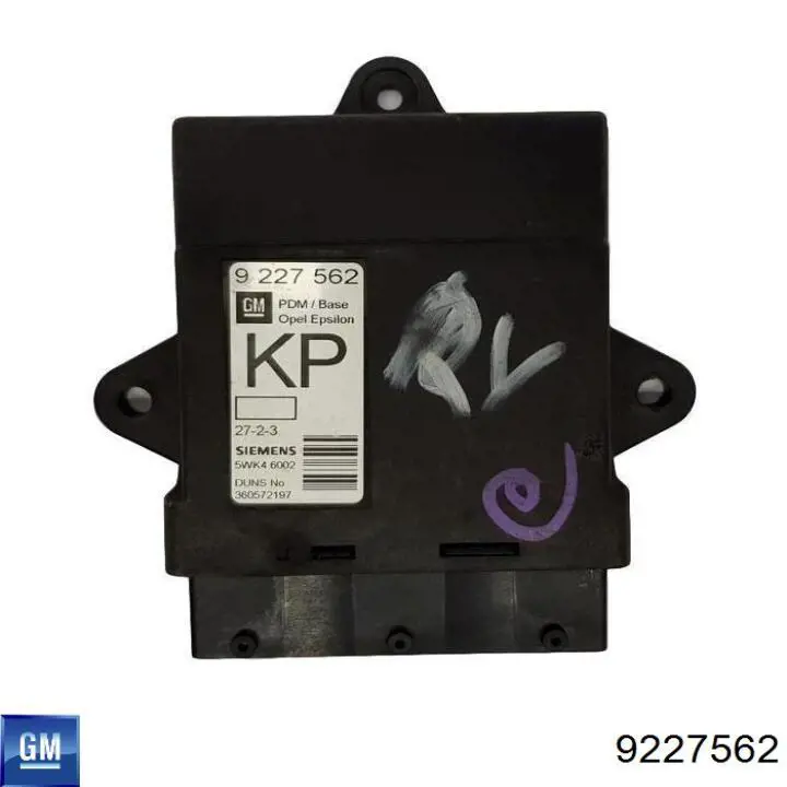  General Motors 9227562 ціна, від 5.64 USD