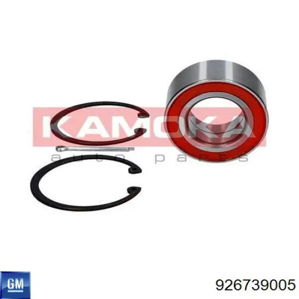 Комплект підшипник маточини передньої General Motors 926739005 ціна, від 11.36 USD