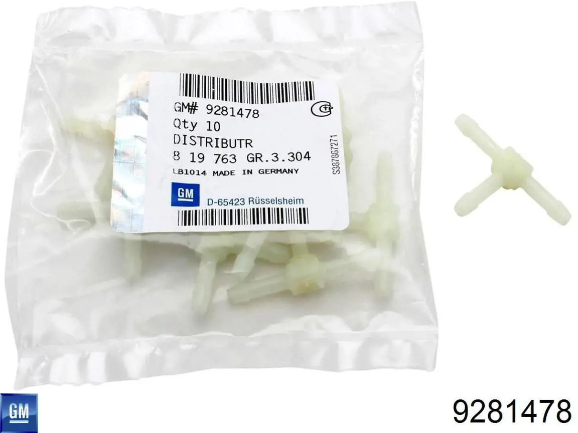 Штуцер (накінечник) форсунки шланга обратки General Motors 9281478 ціна, від 0.79 USD