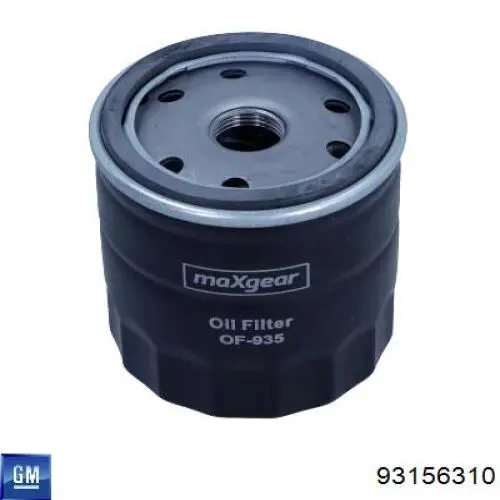 Корпус масляного фільтра General Motors 93156310 ціна, від 3.21 USD