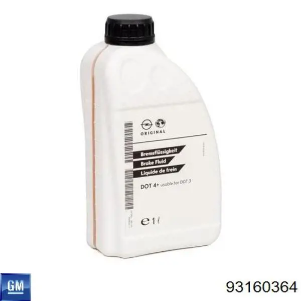 Купити 93160364 General Motors Рідина гальмівна