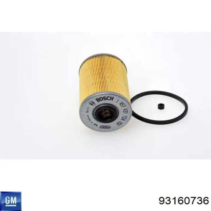 Купити 93160736 General Motors Фільтр-відстійник палива грубої очистки