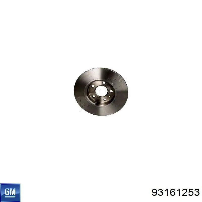 Гальмівні диски передні 93161253 General Motors