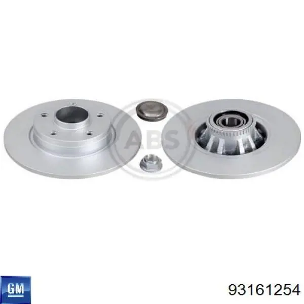 Задні дискові гальма General Motors 93161254 ціна, від 58.30 USD