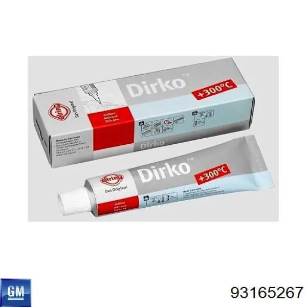 Герметик моторний термостійкий General Motors 93165267 ціна, від 7.41 USD